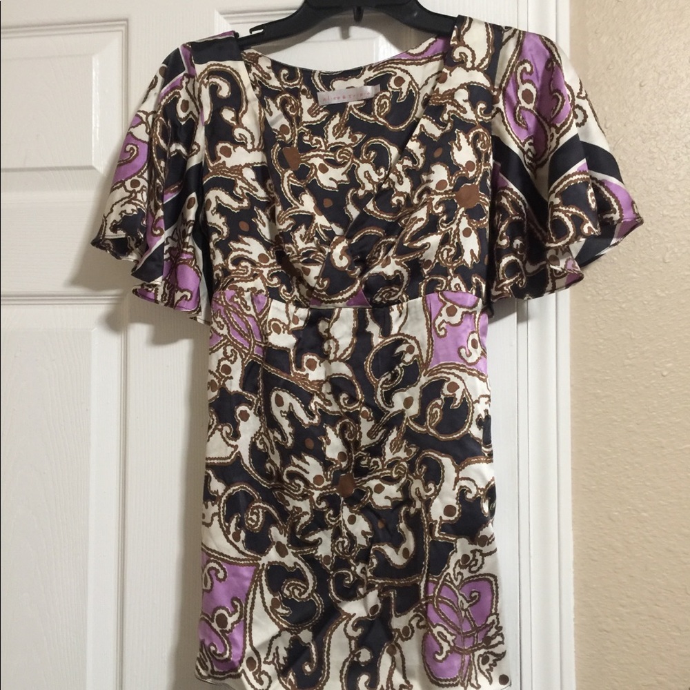 Alice and Trixie silk top